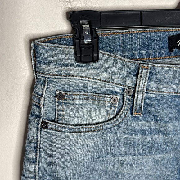 Madewell 9” denim distressed shorts size W28 - Picture 5 of 15